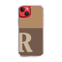 Slim Protection Case［ Original - initial two tone - R brown ］
