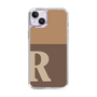 Slim Protection Case［ Original - initial two tone - R brown ］