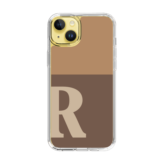 Slim Protection Case［ Original - initial two tone - R brown ］