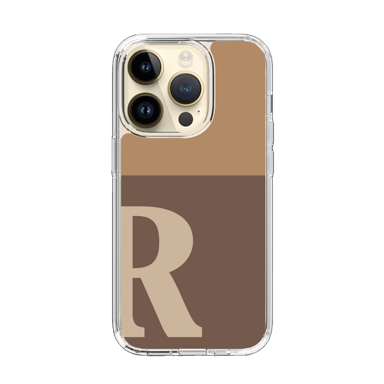 Slim Protection Case［ Original - initial two tone - R brown ］