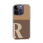 Slim Protection Case［ Original - initial two tone - R brown ］