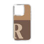 Slim Protection Case［ Original - initial two tone - R brown ］