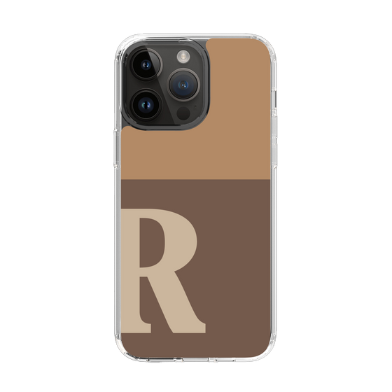 Slim Protection Case［ Original - initial two tone - R brown ］