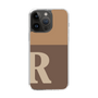 Slim Protection Case［ Original - initial two tone - R brown ］