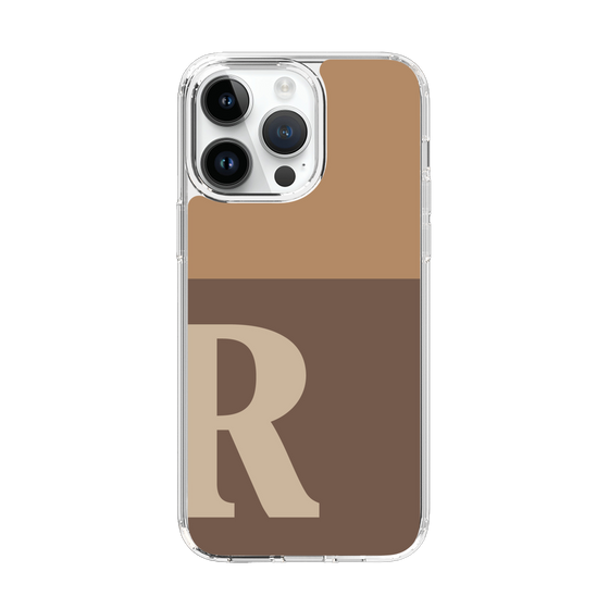 Slim Protection Case［ Original - initial two tone - R brown ］