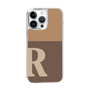 Slim Protection Case［ Original - initial two tone - R brown ］