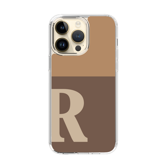 Slim Protection Case［ Original - initial two tone - R brown ］