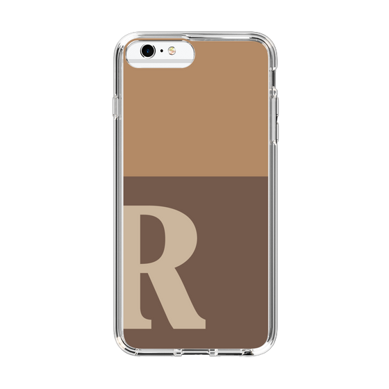 Slim Protection Case［ Original - initial two tone - R brown ］