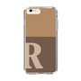 Slim Protection Case［ Original - initial two tone - R brown ］