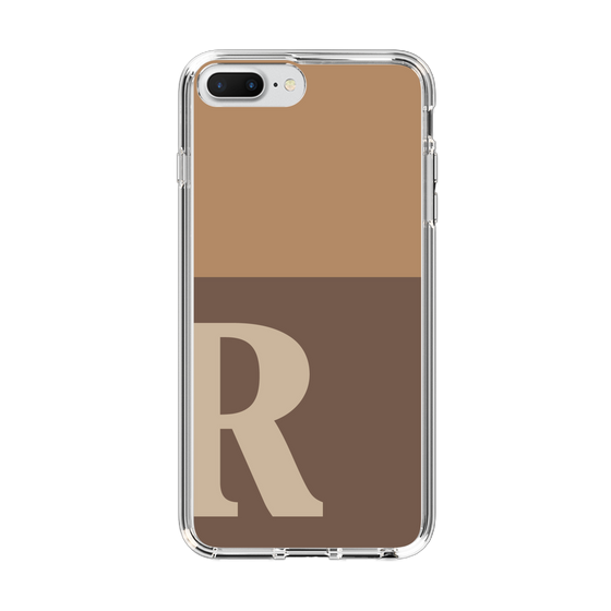 Slim Protection Case［ Original - initial two tone - R brown ］
