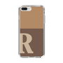 Slim Protection Case［ Original - initial two tone - R brown ］