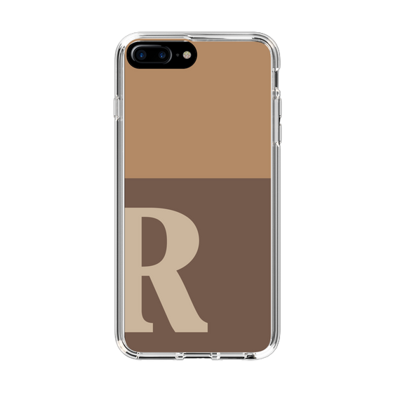 Slim Protection Case［ Original - initial two tone - R brown ］
