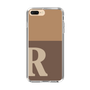 Slim Protection Case［ Original - initial two tone - R brown ］