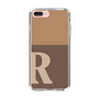 Slim Protection Case［ Original - initial two tone - R brown ］