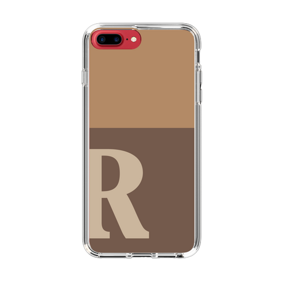 Slim Protection Case［ Original - initial two tone - R brown ］