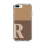 Slim Protection Case［ Original - initial two tone - R brown ］
