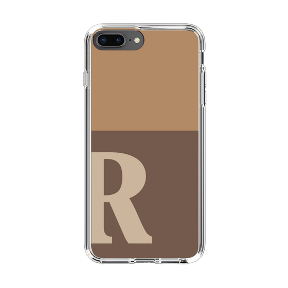 Slim Protection Case［ Original - initial two tone - R brown ］