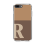 Slim Protection Case［ Original - initial two tone - R brown ］