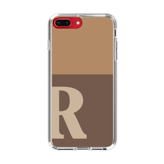 Slim Protection Case［ Original - initial two tone - R brown ］
