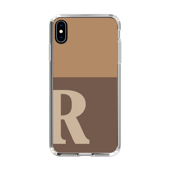 Slim Protection Case［ Original - initial two tone - R brown ］