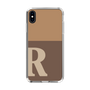 Slim Protection Case［ Original - initial two tone - R brown ］