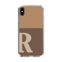 Slim Protection Case［ Original - initial two tone - R brown ］