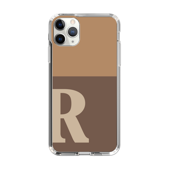 Slim Protection Case［ Original - initial two tone - R brown ］