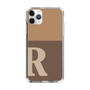 Slim Protection Case［ Original - initial two tone - R brown ］