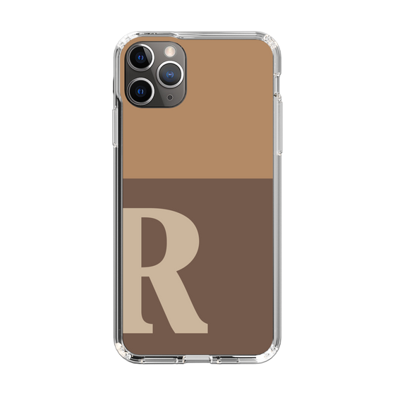 Slim Protection Case［ Original - initial two tone - R brown ］
