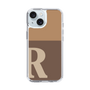 Slim Protection Case［ Original - initial two tone - R brown ］
