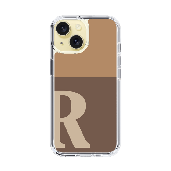 Slim Protection Case［ Original - initial two tone - R brown ］