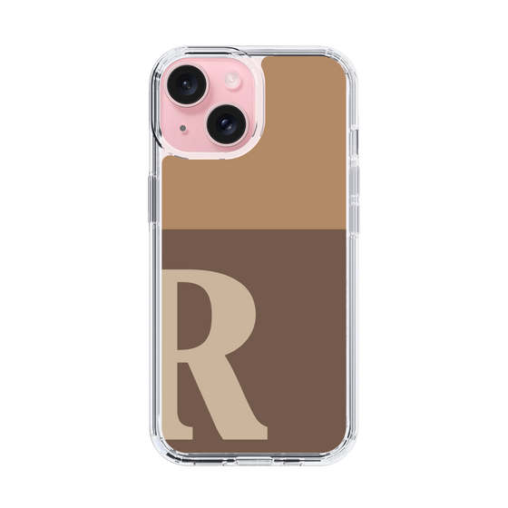 Slim Protection Case［ Original - initial two tone - R brown ］