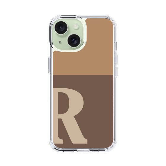 Slim Protection Case［ Original - initial two tone - R brown ］