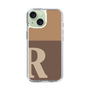 Slim Protection Case［ Original - initial two tone - R brown ］