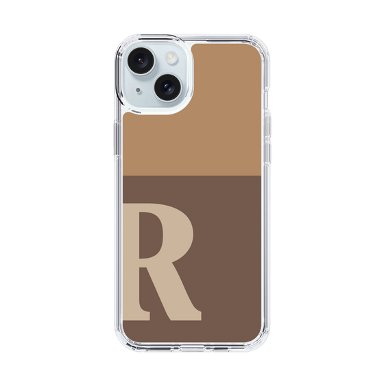 Slim Protection Case［ Original - initial two tone - R brown ］