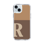 Slim Protection Case［ Original - initial two tone - R brown ］