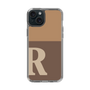Slim Protection Case［ Original - initial two tone - R brown ］