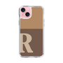 Slim Protection Case［ Original - initial two tone - R brown ］
