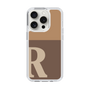 Slim Protection Case［ Original - initial two tone - R brown ］