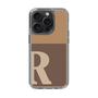 Slim Protection Case［ Original - initial two tone - R brown ］