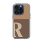 Slim Protection Case［ Original - initial two tone - R brown ］