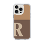 Slim Protection Case［ Original - initial two tone - R brown ］