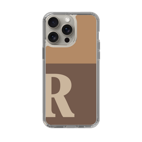 Slim Protection Case［ Original - initial two tone - R brown ］