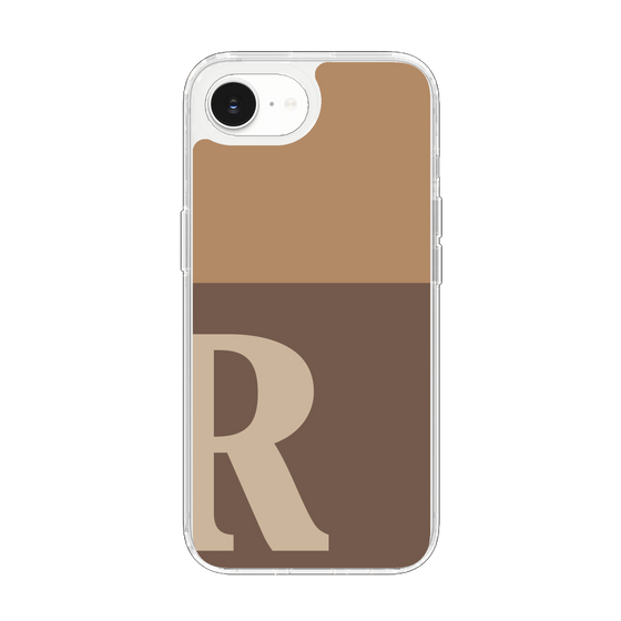 Slim Protection Case［ Original - initial two tone - R brown ］
