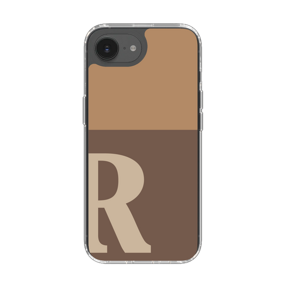 Slim Protection Case［ Original - initial two tone - R brown ］