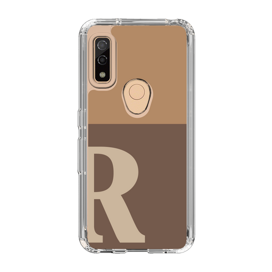 Slim Protection Case［ Original - initial two tone - R brown ］