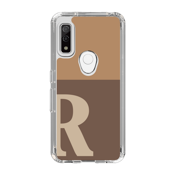 Slim Protection Case［ Original - initial two tone - R brown ］