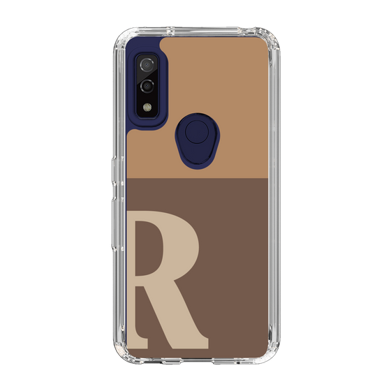 Slim Protection Case［ Original - initial two tone - R brown ］