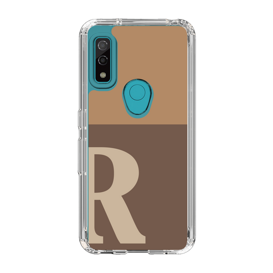 Slim Protection Case［ Original - initial two tone - R brown ］