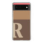 Slim Protection Case［ Original - initial two tone - R brown ］
